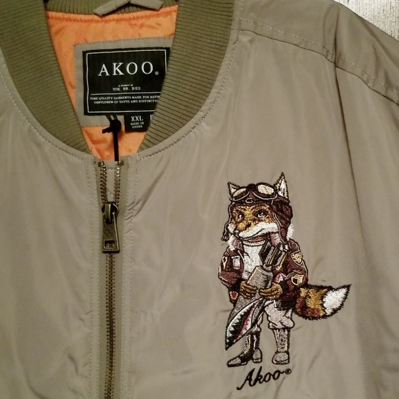 akoo bomber jacket